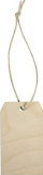 Etiketa druri RAYHER Wooden Tag, 4.5 x 8 cm, set me 6 copë, ngjyrë natyrale