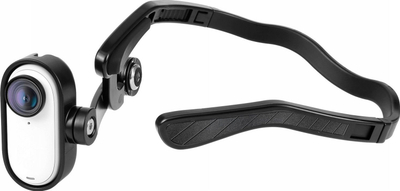 Mbajtëse koke magnetike Puluz PU974B për Insta360 GO 3 GO 3S, rregullueshme, e zezë