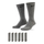 Çorape trajnimi Nike Everyday Cushioned Crew për meshkuj, set 6 copë, madhësia 8-12, gri