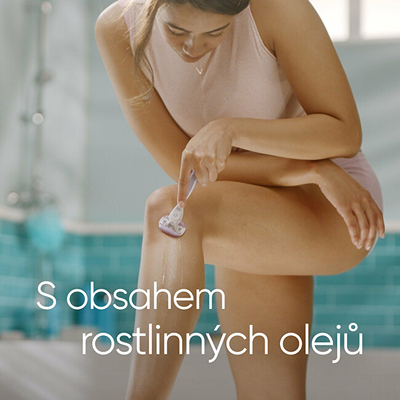 Brisqe për rrojë Gillette Venus ComfortGlide Breeze+ 4 koka zavendsuese