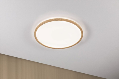 Panel tavani LED Paulmann Atria Shine, 22W, 42cm, imitim druri