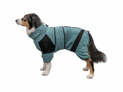 Rrobë banje për qen Trixie Terry Cloth, 54 cm, petrol