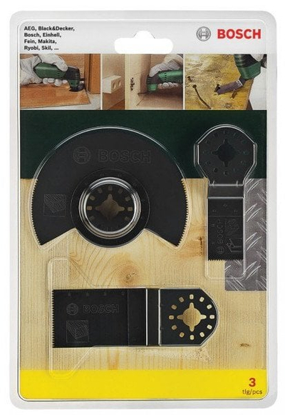 Set tehesh druri Bosch, 3 copë, për vegla vibruese, Starlock