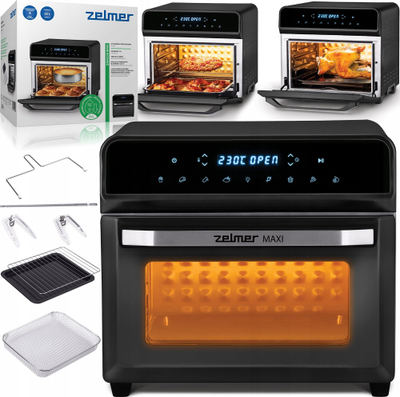 Fritezë me ajër të nxehtë Zelmer ZAF9230, 23L, 1800W, inox