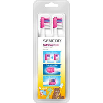 Koka zëvendësuese për furçë dhëmbësh Sencor SOX 013RS, 4 copë