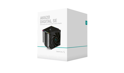 Ftohës CPU Deepcool AK620 Digital SE, 161mm, me ajër, i zi