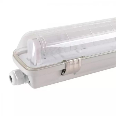 Armaturrë hermetike VOLTENO VO2813, 1x60cm për tuba LED, IP65, gri