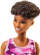 Kukull Barbie Fashionistas Original, flokë kaçurrela, rroba rozë, shumëngjyrëshe
