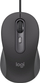 Maus Logitech Signature Wired M520, USB C, për biznes, gri grafit