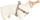 Parzmore për qen Zolux IMAO TAIGA, 15 mm, 45-65 cm, kafe