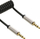 Kabllo audio InLine Jack 3.5mm në Jack 3.5mm, 0.5m, stereo, ngjyrë argjendi