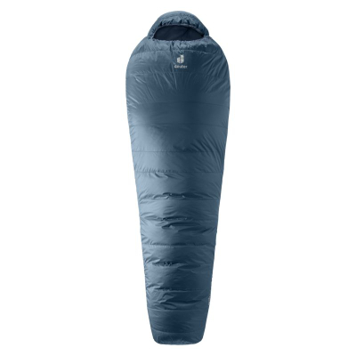 Qese fjetje Deuter Astro 500, 185 cm, me pupla, blu