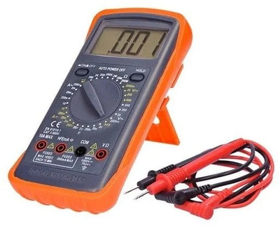 Multimetër Solight V30, dixhital, kompakt, portokalli