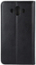 Futera magnetike Smart për Xiaomi Redmi Note 13 5G, lëkurë ekologjike, me mbajtëse, e zezë
