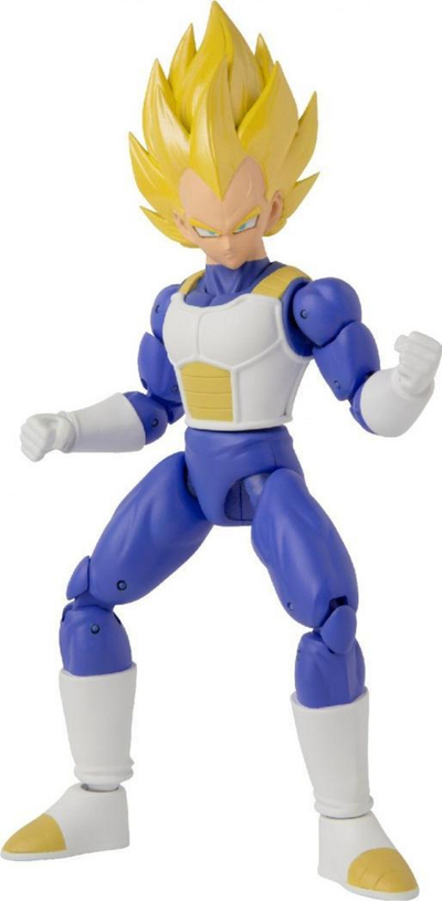 Figurine Dragon Stars Dragon Ball Super Vegeta Super Saiyan, e artikuluar, 17cm, shumëngjyrëshe