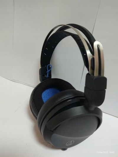 Kufje gaming Audio Technica ATH GL3, me mikrofon, me kabllo 3.5 mm, të zeza