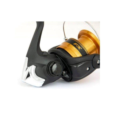 Mulli rrotullues Shimano FX FC 4000, për peshkim spinning, i zi me ari