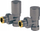 Set valvula këndore për radiator Perfexim 7032G, 1/2", grafit