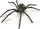 Фигурина Collecta Black Widow Spider, колекционерски модел, големина L, црна