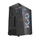 Kutia kompjuterike Darkflash DK352 Plus, Middle Tower, 4 ventilatorë RGB, e zezë