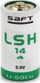 Bateri SAFT LSH14 C R14, 3.6V, 5800mAh, litium tioli