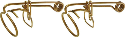 Kurth për nishanë Swissinno Classic, metalik, set 2 copë, ngjyrë bronzi