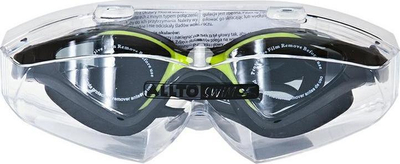 Syze noti Alltoswim Milos, me lente polikarbonat, Anti Fog e UV, të zeza