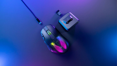 Maus gaming Roccat Kone XP Air, pa kabllo, programueshëm, i zi