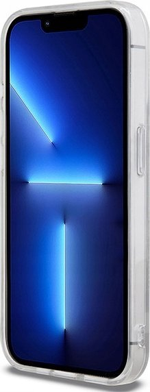 Mbrojtëse telefoni DKNY DKHMP14LHCPTSK për iPhone 14 Pro 6.1\", kapak i fortë MagSafe, i zi me kuadrate
