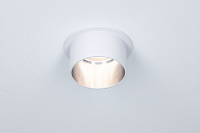 Spot tavanor Paulmann Gil Coin 3StepDim, LED 6W, 2700K, i bardhë mat