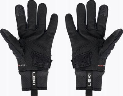 Ракавици за скијање LEKI CC Thermo Shark, за мажи, изолациски 3M, црни