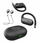 Kufje pa tela PowerLocus Move Open Ear, Bluetooth, 30 orë bateri, të zeza