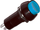 Buton ndezës PBS 11, 250V, 1A, blu