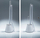 Llampë tavoline LED Desk Table Lamp, 48 LED, 3 nivele drite, e bardhë