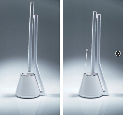 Llampë tavoline LED Desk Table Lamp, 48 LED, 3 nivele drite, e bardhë