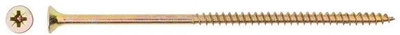 Vida druri Haushalt 5.0x120 mm, set 10 copë, metal i verdhë