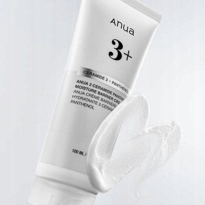 Krem fytyre Anua 3 Ceramide Panthenol Moisture Barrier, hidratues, 100ml, i bardhë