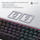 Tastierë mekanike Ajazz NK68, Red Switch, me kabllo USB-C, e zezë