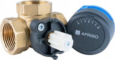 Valvul përzierëse 3-drejtimëshe Afriso ARV 384 Vario ProClick, DN25 1", bronzi