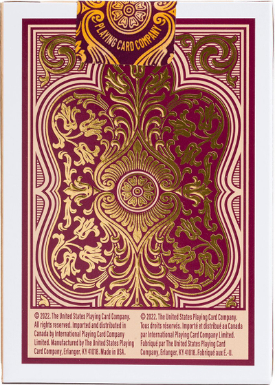 Letra loje Bicycle Verbena, set me 56 letra, profesionale, burgundy