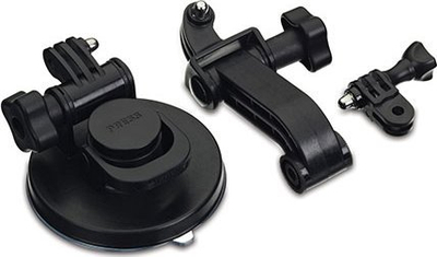 Mbajtëse me vakum për kamera aksion GoPro Suction Cup V3, universale, e zezë