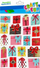 Stikera 3D dekorative Craft with Fun Presents 501880, set, shumëngjyrëshe