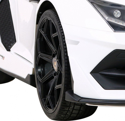 Makina elektrike për fëmijë Lamborghini Aventador SVJ Drift, 12V, me telekomandë, e bardhë