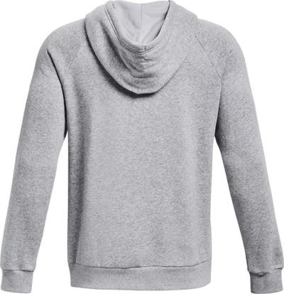 Bluzë me kapuç Under Armour UA Rival FLC Graphic Hoodie, për meshkuj, me xhep kangur, gri