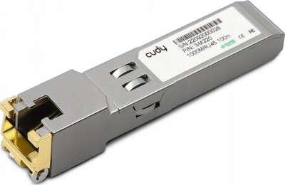 Modul rrjeti Cudy SM220 SFP në RJ 45, Gigabit, metalik