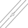 Qafore Brilio Silver 471 086 00118 04, 50 cm, e argjendtë