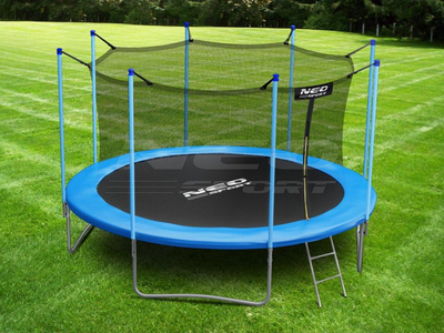 Trampolinë kopshti Neo Sport, 180 x 465 cm, e kaltër