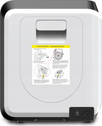Printer 3D Flashforge Adventurer 3 Pro2, i mbyllur, me ekran me prekje, i zi