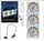 Ventilator PC Lian Li UNI FAN SL Wireless Reverse Blade LCD 120mm, ARGB PWM, i bardhë