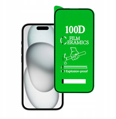 Qelq mbrojtës OEM 5D për Xiaomi Redmi 15C 4G 15C 5G, keramik, ngjitje e plotë, i zi